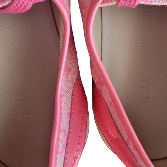LOUIS VUITTON Monogram Sneakers - PINK - Size 41 - US 11 - Picture 4 of 10